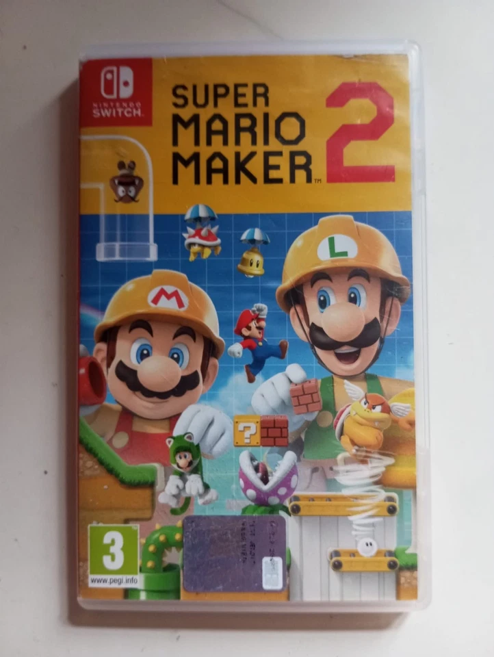 Super Mario Maker 2 Nintendo Switch Testato Funzionante Ottime Condizioni PAL, foto 1 di 3