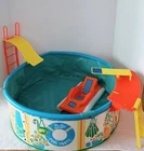 Vtg 1973 Barbie Pool Party 16"X5" Pool Playset  No Box Please Read
