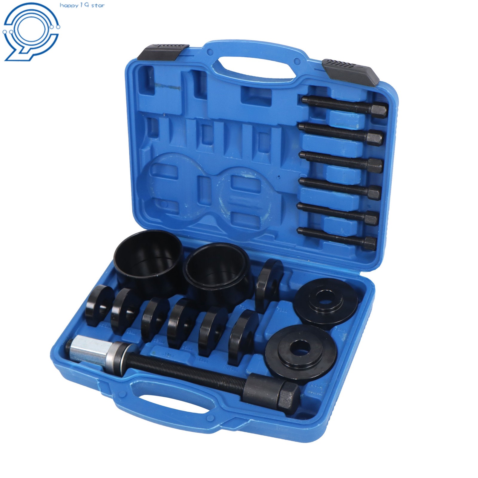 19PCS Master Set Front Wheel Hub Drive Bearing Removal Puller Service Tool Kit