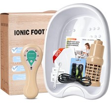 Ionic Foot Bath Detox Machine Complete Spa System with Basin Magnetic Arrays