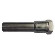 Zoro Select 24C479 Industrial Thermowell,316Ss,5/8-18 Unf