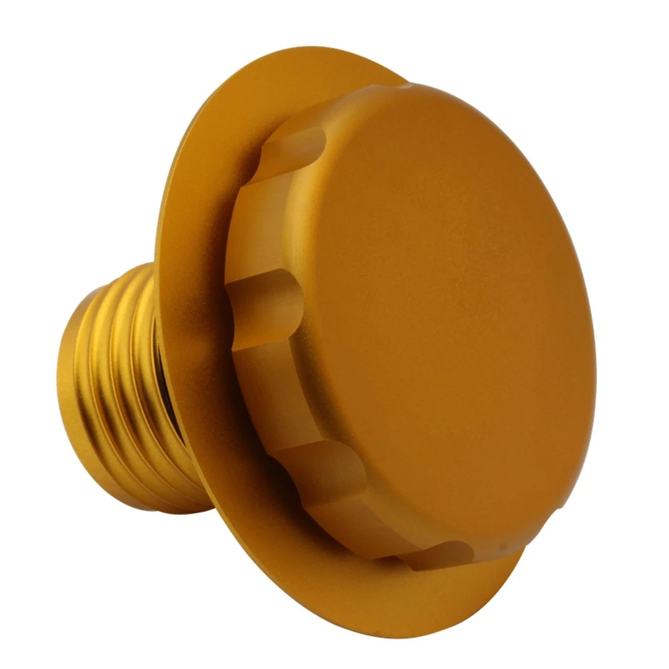 Fuel Oil Gas Tank Top Cap Cover For BMW R45 R60 R75 R80 R90 90S 100R R100 Gold Foto 3 de 4