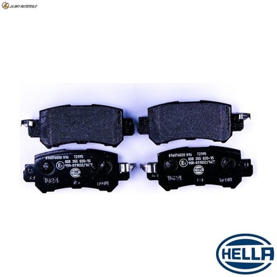 BREMSBELAGSATZ SCHEIBENBREMSE 8DB 355 020-151 FÜR MAZDA 2HatchbackCX-5CX-3 1.5L