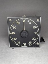 Vintage GraLab Model 300 Metal Darkroom Timer Enlarger/Safelight control analog