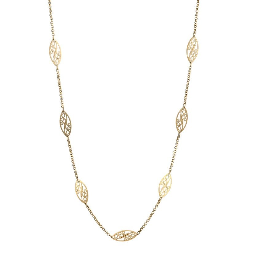 Collier Encantos ajouré idée cadeau d'anniversaire romantique livré dans son écrin délicat
