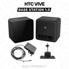 🔥Genuine HTC VIVE Base Station 1.0 – Single / Pair with Power Supply – SteamVR