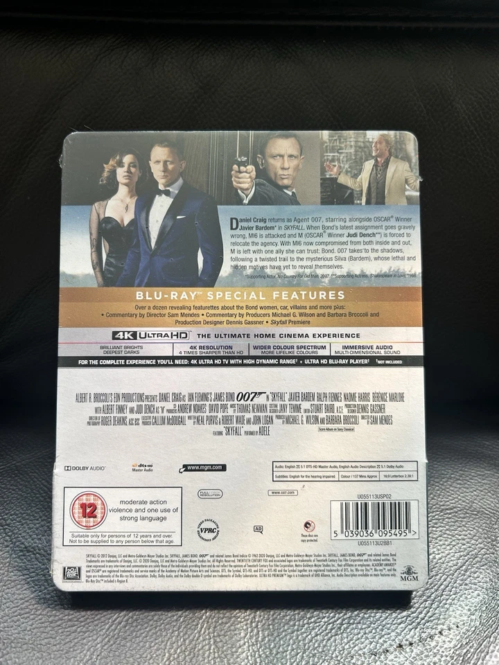Skyfall [SteelBook] (4K UHD Blu-ray/Blu-ray, 2012) - Image 2 of 2