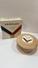 Vintage Grooming Shaving Soap Yardley Of London Men Cologne Wooden Bowl Lid NWB
