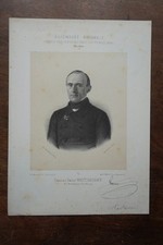 CHARLES EMILE WESTERCAMP (1799-1871) PORTRAIT ENGRAVING 19th century, born in WISSEMBOURG