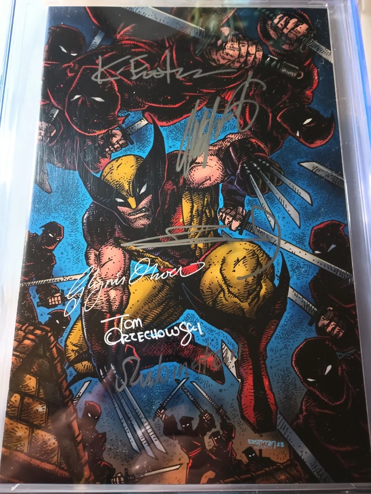 *6 x Signed* CGC 9.8 SS Wolverine #1 Facsimile Virgin Edition - Image 3 of 4