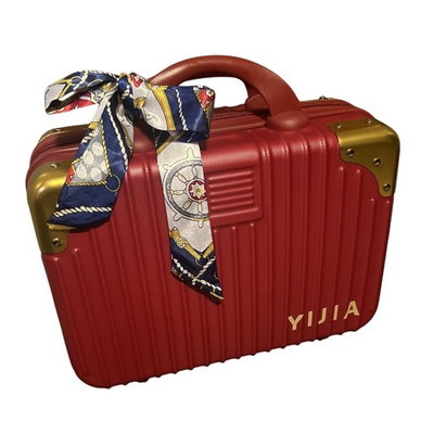 #ad #ad 13 Inch Travel Suitcase Hand Luggage Organizer Makeup Case Small For Women Girls $28.00