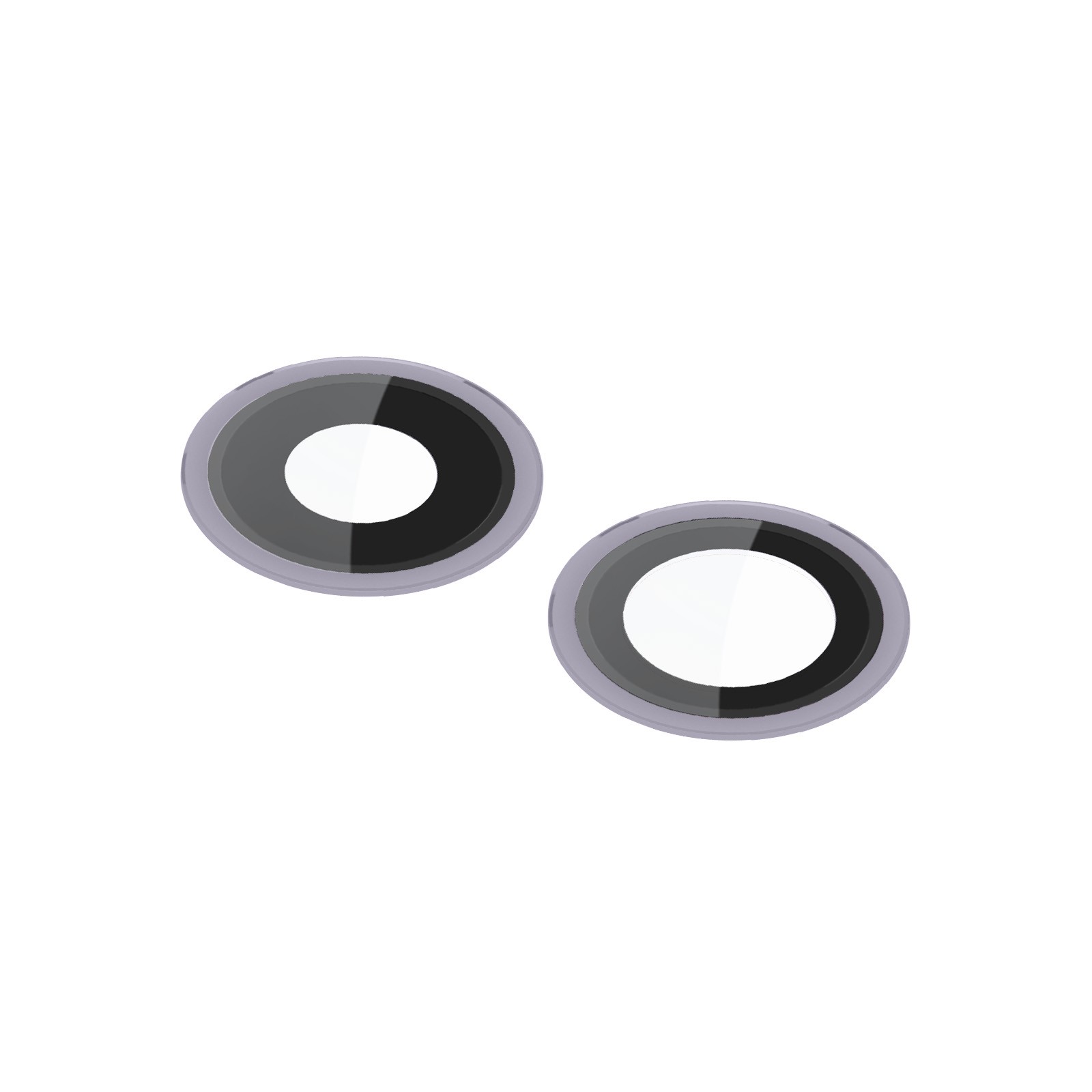 Protection de lentille de caméra violette pour iPhone 11 Clappio