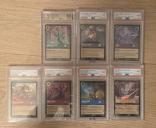 D23 Disney Lorcana Exclusive Expo Collectors Box Full Set PSA/BGS