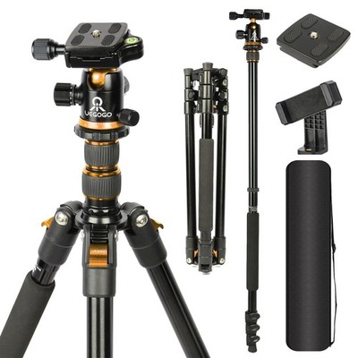 Tripod for Camera, 77'' Camera Tripod Stand, 360 ° Ball Head Professional Alum...