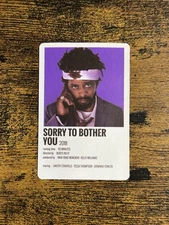 Sorry to Bother You - Movie Film Cover Vinyl Decal Sticker Window Wall Notebook