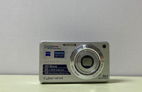Sony Cyber-Shot DSC-W560 14.1MP Compact Digital Camera with Accessories- 90% New