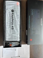 Keychron K8 Wireless Mechanical Keyboard - White Backlight, Gateron G Pro Brown