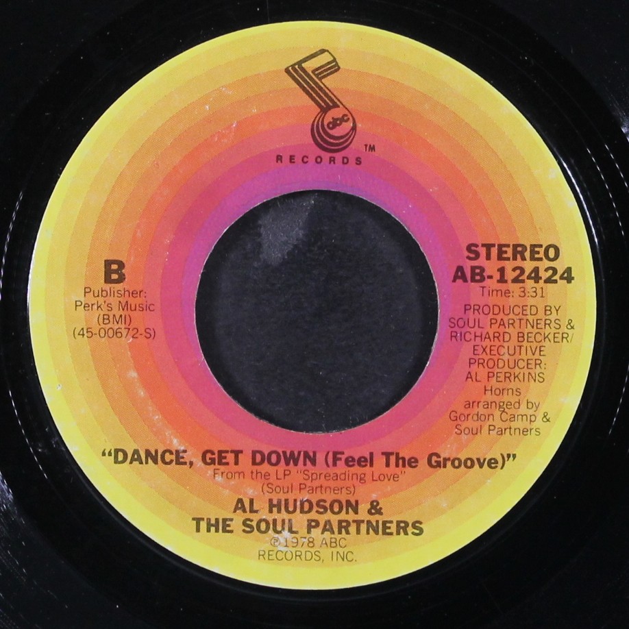 AL HUDSON & SOUL PARTNERS: how do you do / dance, get down ABC 7