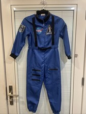 Astronaut NASA Costume for Kids Relibeauty Size 140 8-10 Boys Girls Halloween