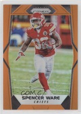 2017 Panini Prizm Orange Prizm 267/275 Spencer Ware #147 fm0