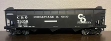 Lionel 3-16092 O Gauge Chesapeake & Ohio C&O Black 3-Bay Hopper #79350 NEW