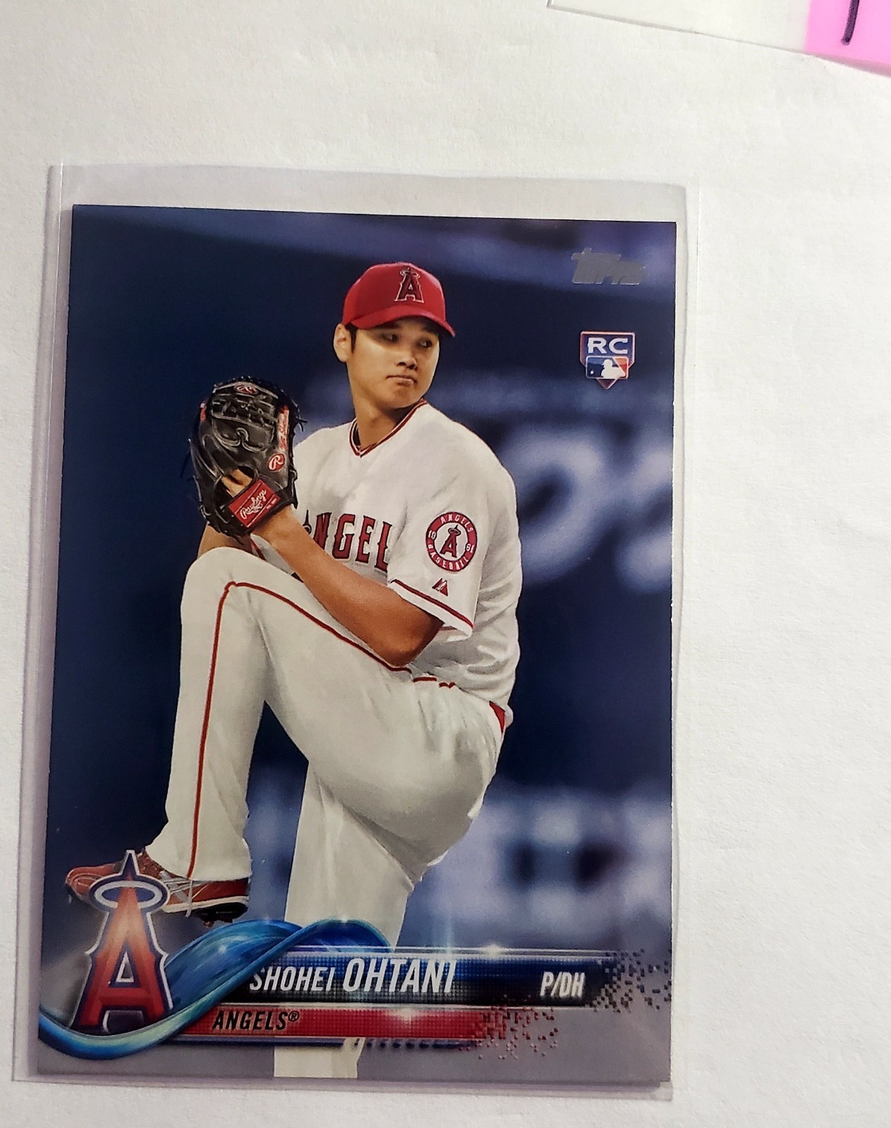 2018 Topps Shohei Ohtani #700 Pitching ROOKIE CARD (1)