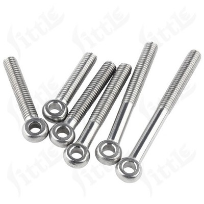 Edelstahl V2A Augenschraube M4 M5 M6 M8 M10 M12 M14 M16-M20 Augbolzen Torband