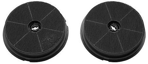 Smeg Filtro carboni attivi forma circolare Kit 2 pezzi per Cappa cucina - FLT6