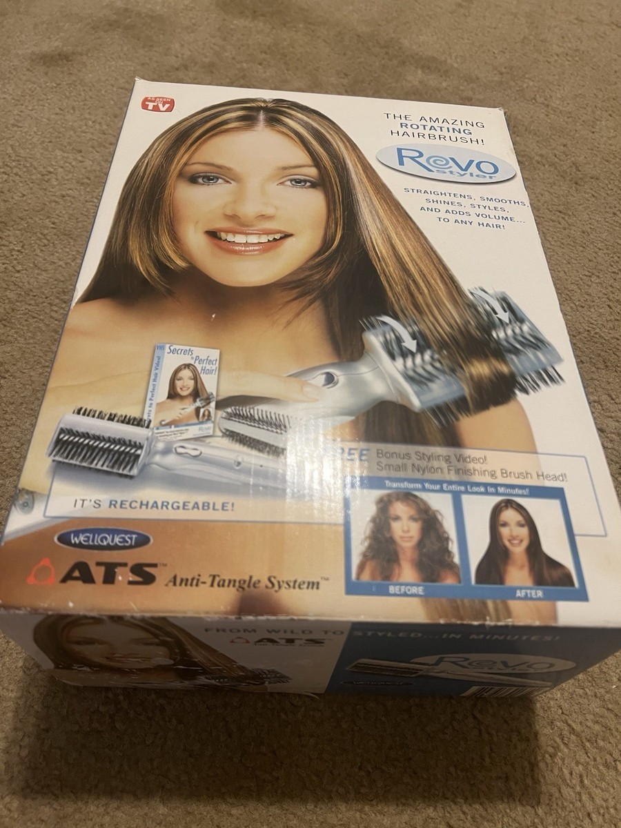 Revo Styler R240 Rotating Hair Straightening Brush 633235301354| eBay