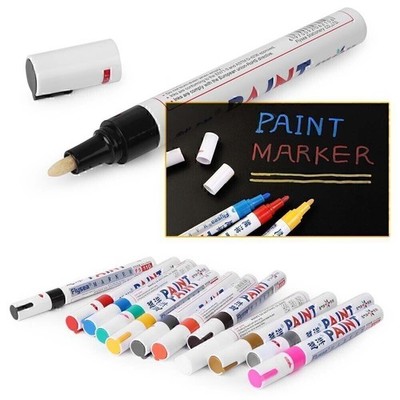 Farbe Marker Stift Wasserdicht Permanent Reifen Treten Lauffläche Metall Zugang