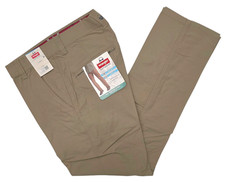 Wrangler 11963 NEW Men's UPF 30 Straight Fit Stretch All Terrain Chino Pants