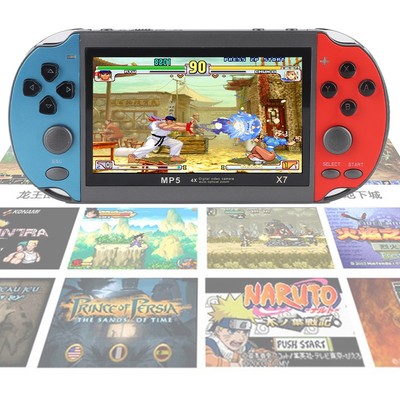8G Handheld Spielkonsole 3000+ Spiele MP5 Video 4.3'' Game Consoles Retro Klassik