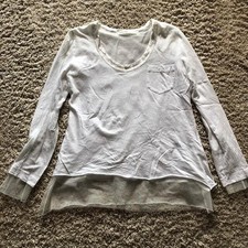 sacai luck Cut and Sew Double Mesh