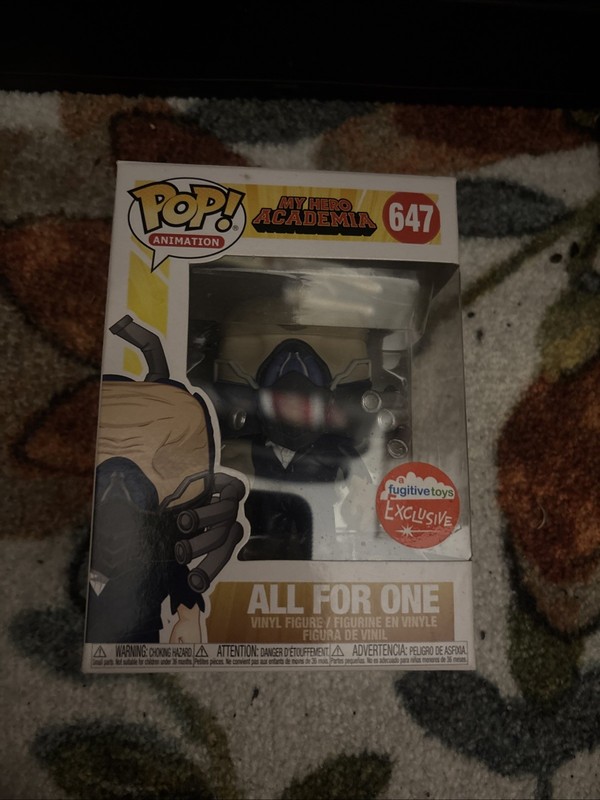 Funko Pop! My Hero Academia All For One Fugitive Toys (Exclusive) #647