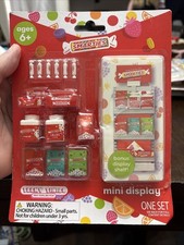 FREE SHIPPING. TEENY TINIES MINI DISPLAY SMARTIES CANDY 18 PIECE SET BRAND NEW