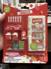 FREE SHIPPING. TEENY TINIES MINI DISPLAY SMARTIES CANDY 18 PIECE SET BRAND NEW