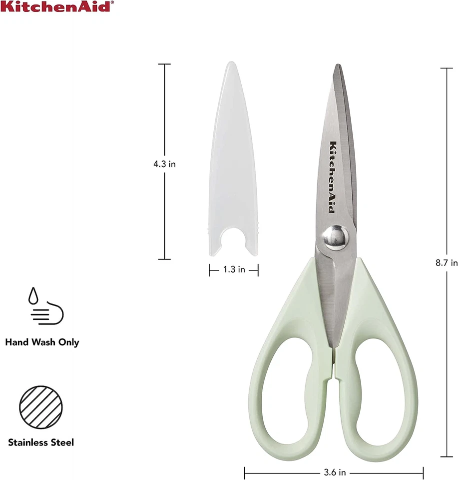 Kitchenaid All Purpose Kitchen Shears with Protective Sheath Durable Stainless S - Image 2 of 4