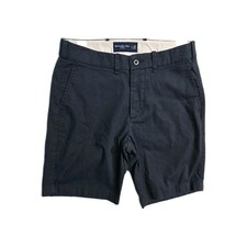 Abercrombie Fitch Men's Chino Shorts 29 Navy Blue  Stretch