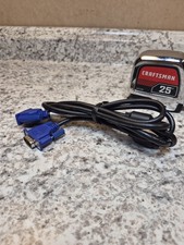 VGA SVGA Monitor Cable 15-Pin Male to Male D-Sub Black Blue Video Cord