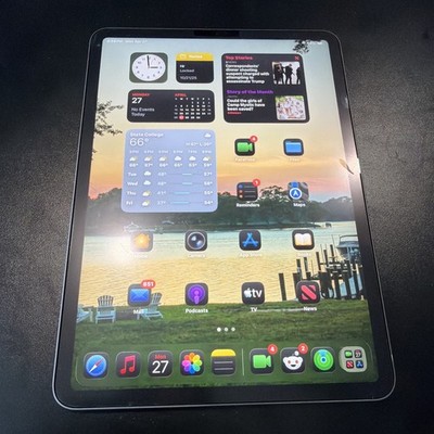iPad Pro 11 (2nd Gen) + Apple Pencil + CAMERA LENS CRACK READ FULL DESC