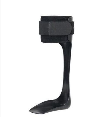 Komzer AFO Drop Foot Brace Ankle Foot Orthosis Support M-Right Black