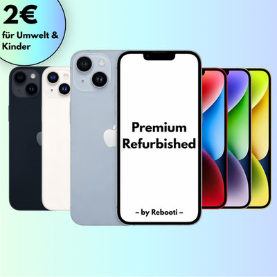 Apple iPhone 14 128/256/512GB | Wie neu [Premium] | 100% Batterie [Neu]