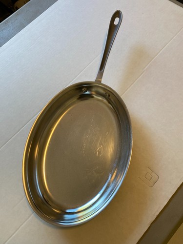 Pre-owned All-Clad Ltd. oval fry pan skillet