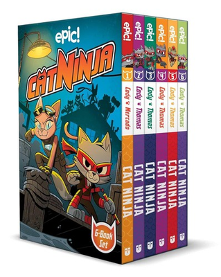 #ad Cat Ninja Box Set Books 1 6 by Matthew Cody amp; Marcie Colleen Paperback $34.99