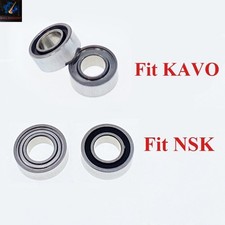 10Pcs Dental Ball Bearing Ceramic Fit KAVO/NSK Air Turbine High Speed Handpiece
