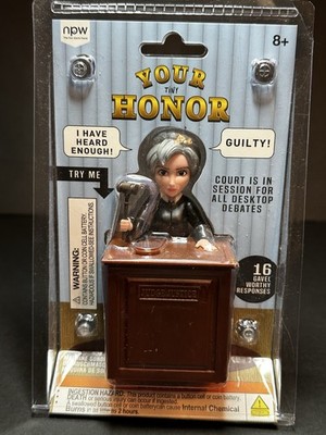 Your Honor Sound Machine   Talking Judge Gavel Prank Toy & Novelty