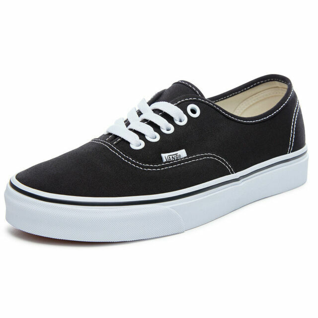 vans authentic black uk