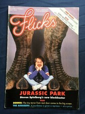 FLICKS magazine July 1993 STEVEN SPIELBERG Bridget Fonda Mary Stuart Masterson