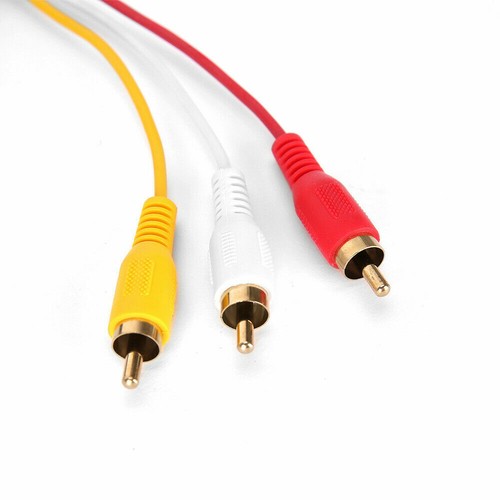 1080p HDMI Male S-video to 3 RCA AV Audio Cable Hdmi To 3 RCA Phono Adapter CA - Picture 9 of 9