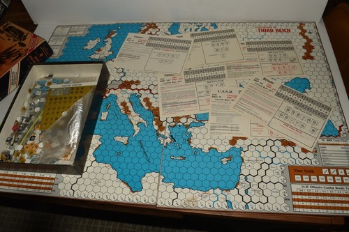 Rise and Decline of the Third Reich Avalon Hill board game 3rd Ed (QFT35) - Picture 3 of 5